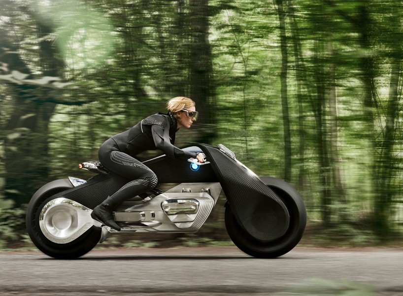 bmw vision next 100 motorcyle designboom