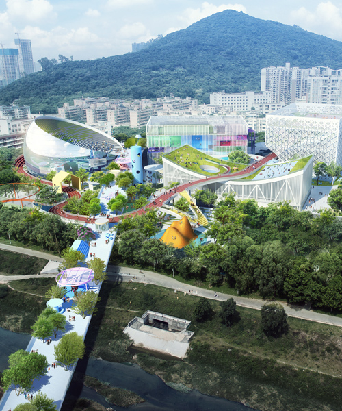 MVRDV chosen to create xili sports and cultural center for shenzhen
