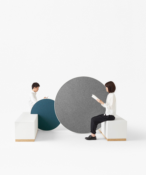 nendo's rolling workspaces wheel into orgatec  2016