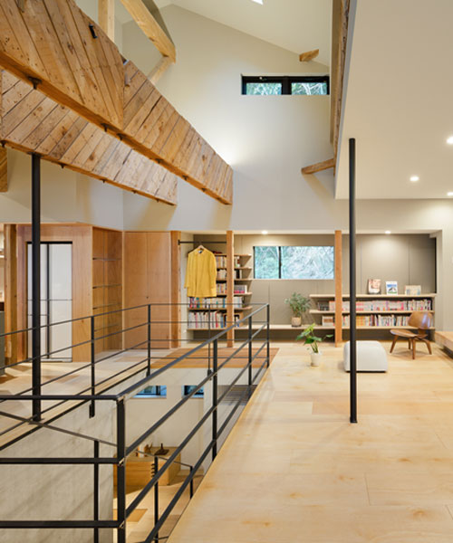 PUDDLE adapts former japanese 'kenban' into private residence