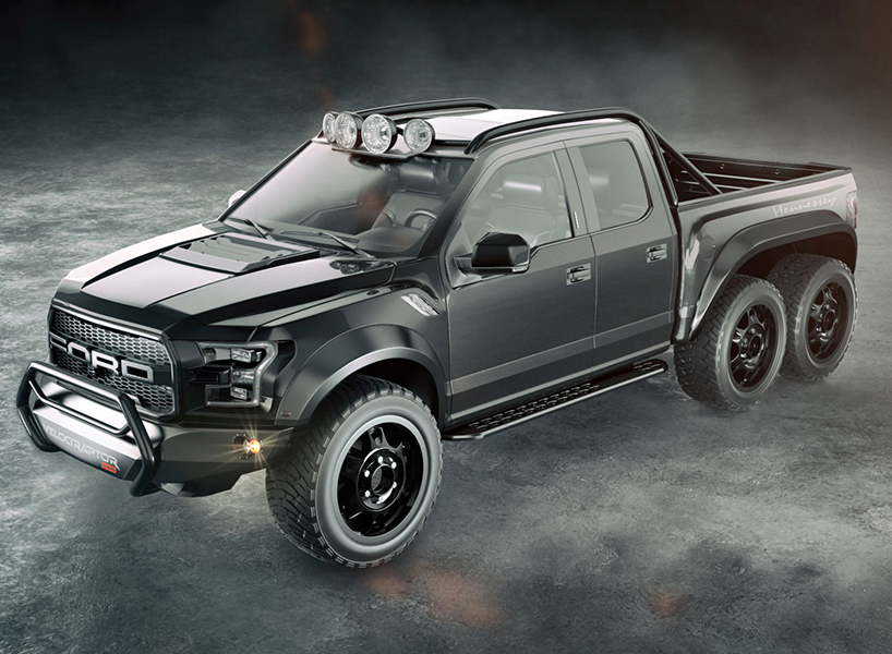 ford hennessey velociraptor designboom