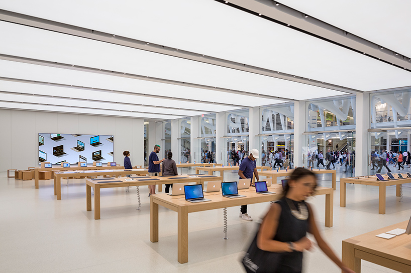 apple store opens inside the world trade center oculus