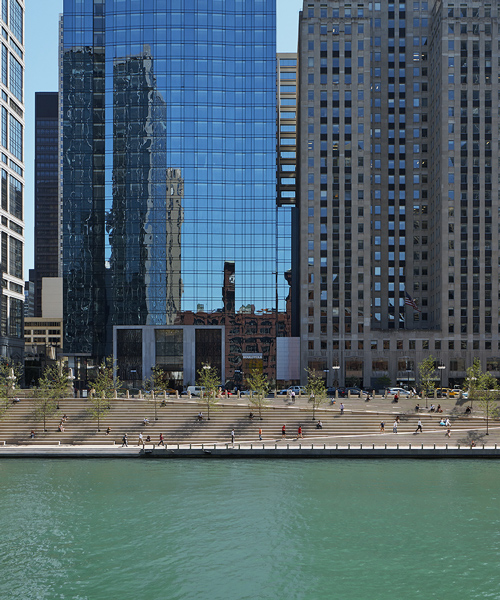 the chicago riverwalk reconnects the windy city with its waterfront