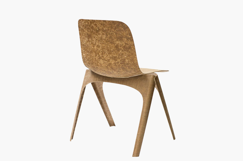 christien meindertsma flax chair dutch design week 2016 designboom