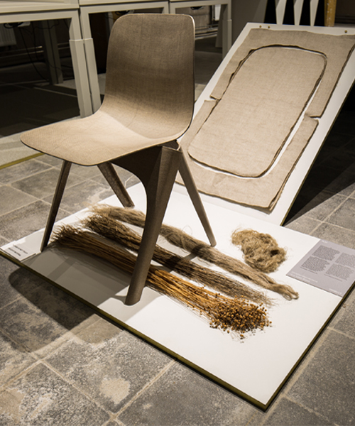 christien meindertsma wins dutch design award with biodegradable flax chair