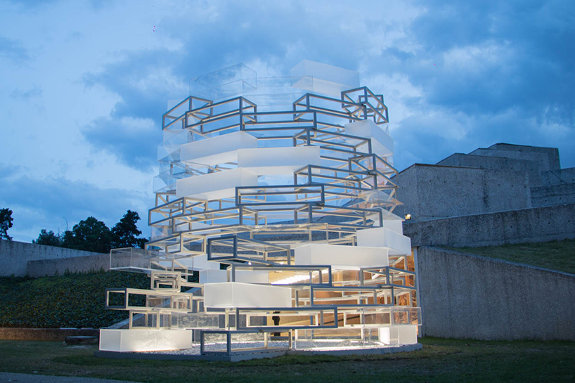 nikolaus hirsch + michel müller construct 'museum of immortality II' at design week mexico
