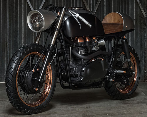 death machines of london: up yours copper motorcycle