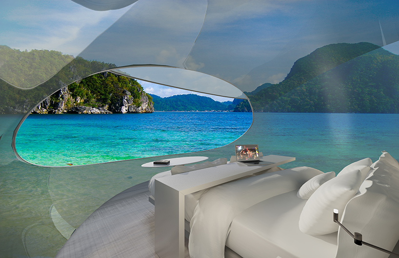 driftscape: a drone-powered hotel concept designed by HOK's toronto office