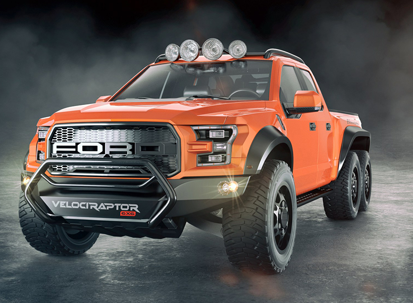 ford hennessey velociraptor designboom