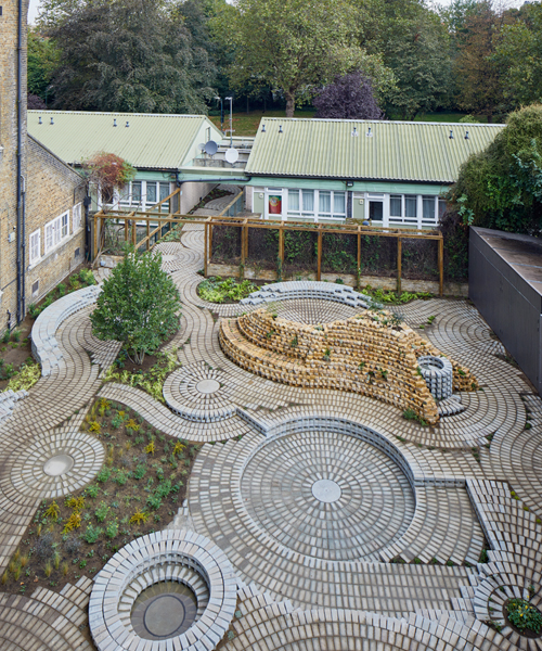gabriel orozco sculpts permanent garden for south london gallery