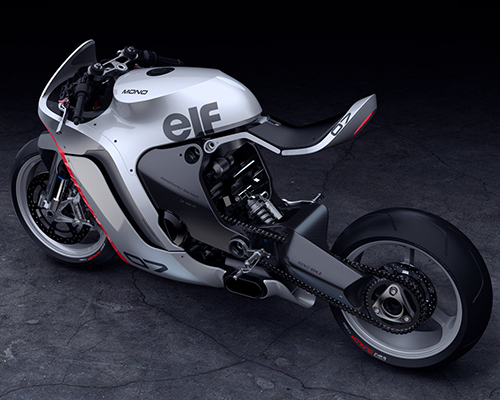 huge moto mono racer is an aggressive yet refined concept motorcycle