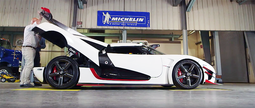 jay leno koenigsegg designboom