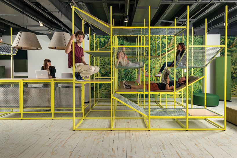 jonas van put buzzijungle for buzzispace biennale interieur kortrijk designboom