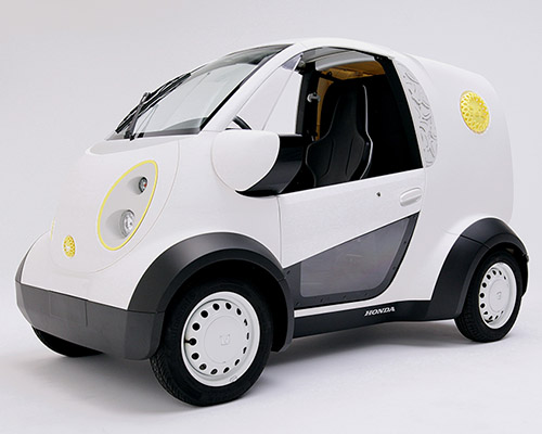 honda and kabuku 3D print an all-electric mini van