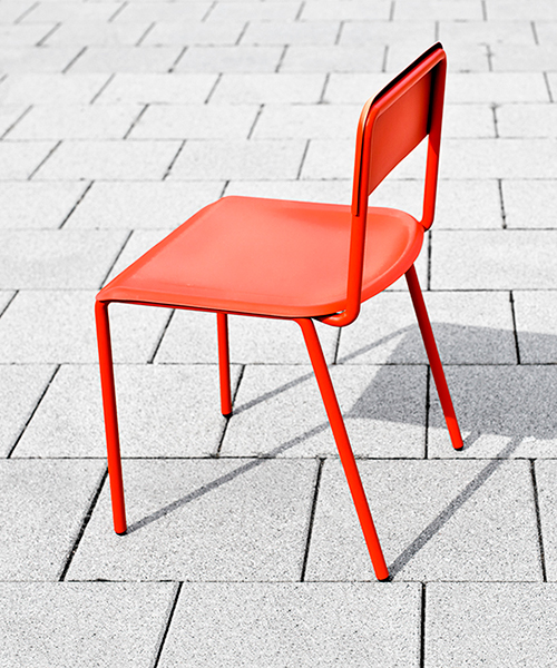 the KOM chair by elem is created using an incremental sheet forming process