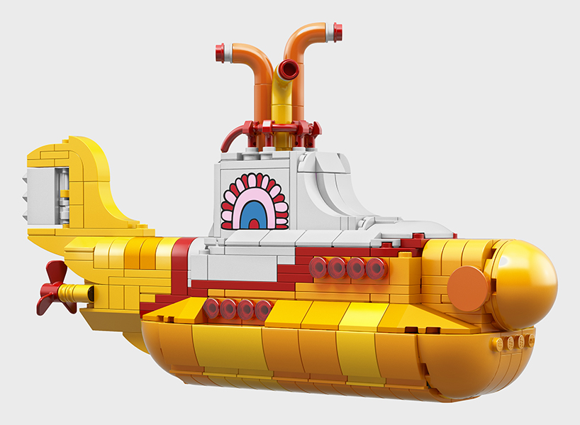 the beatles lego designboom
