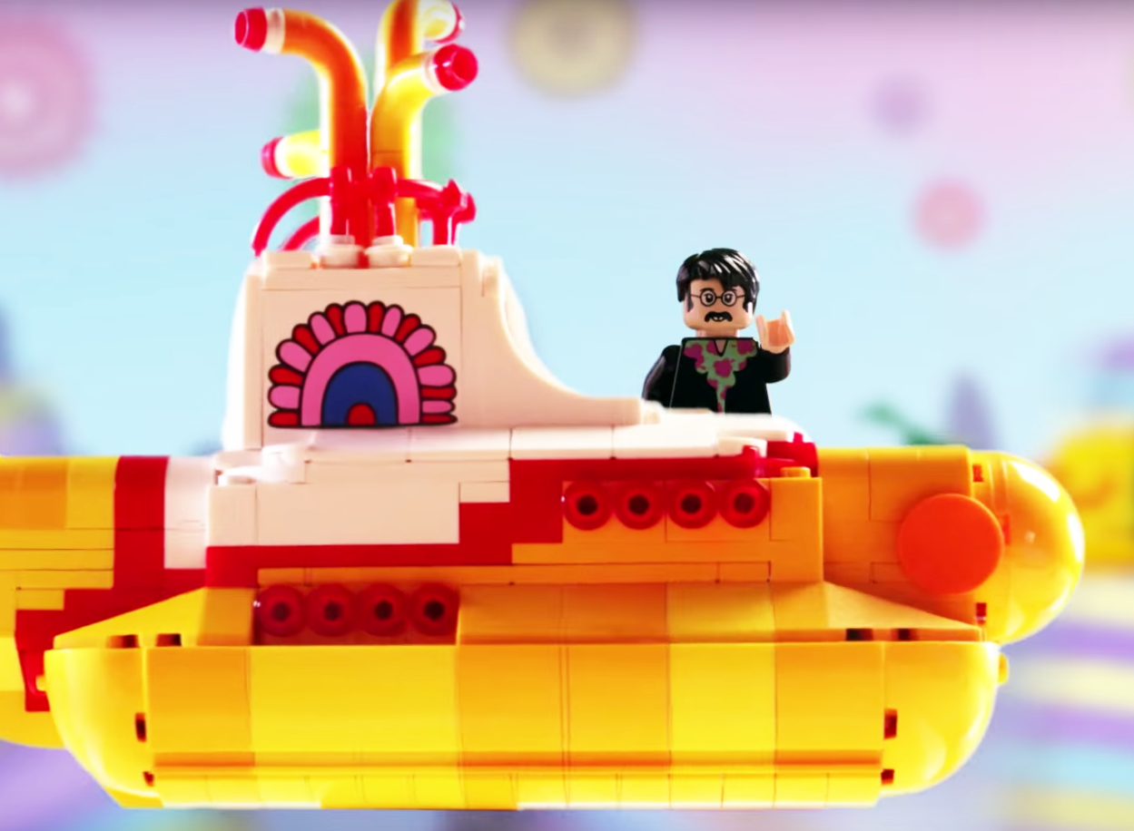 the beatles lego designboom
