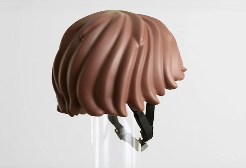 Lego deals hair helmet