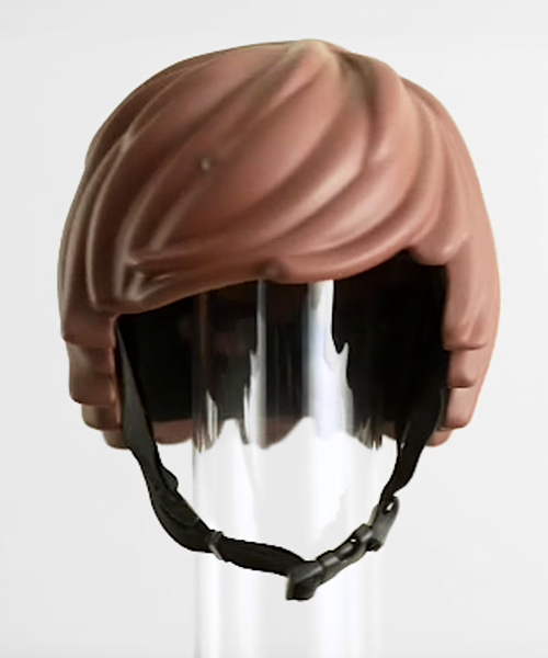 LEGO-shaped safety gear literally gives you helmet hair