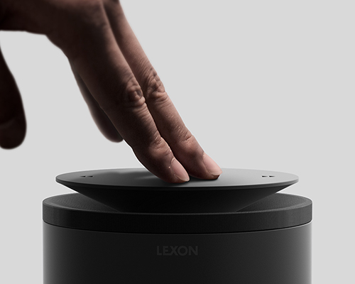blossom 360 degree speaker concept for lexon by BEBOP