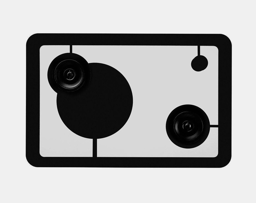 lyric speaker designboom