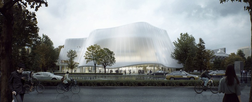 MAD architects beijing concert hall designboom