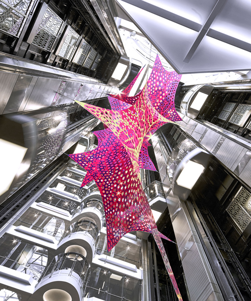 MARC FORNES / THEVERYMANY installs 'tour de force(s)' on the world's largest cruise ship