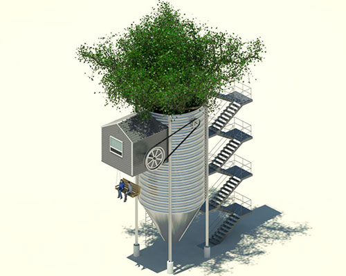 marcelo ertorteguy's imaginary farming homes suggest a greener way to live