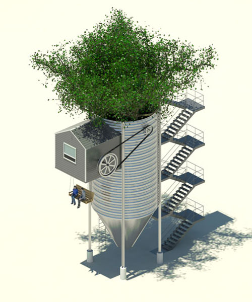 marcelo ertorteguy's imaginary farming homes suggest a greener way to live