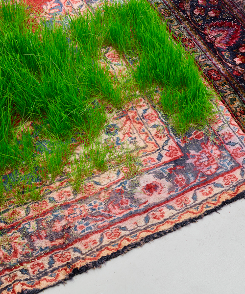 Persian Rugs Sprout Patches Of Greenery, Fake Persian Rugs