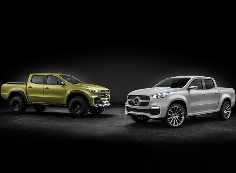 mercedes benz concept X-class designboom