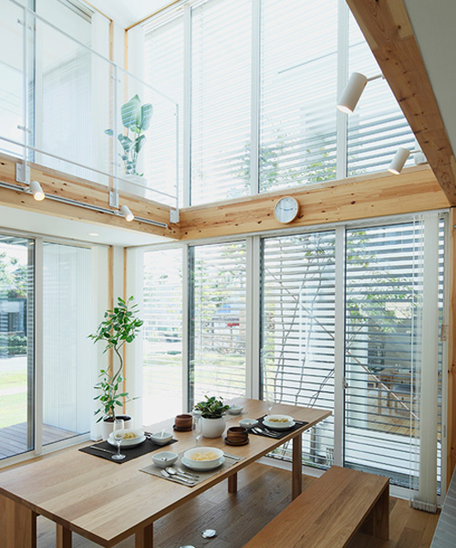 muji's wood house in japan promotes all-round comfort
