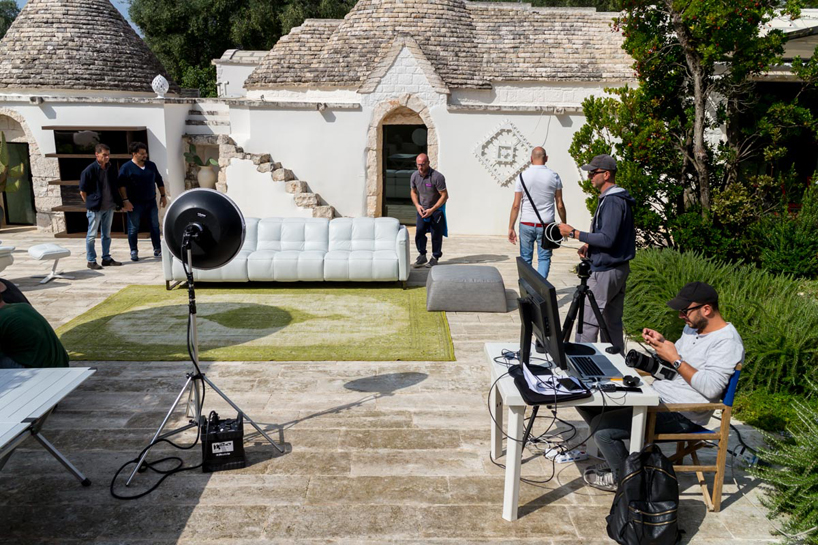 natuzzi behind the scenes a summer dream puglia designboom