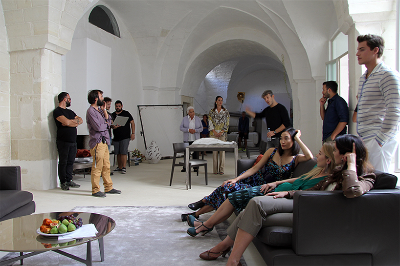 natuzzi behind the scenes a summer dream puglia designboom