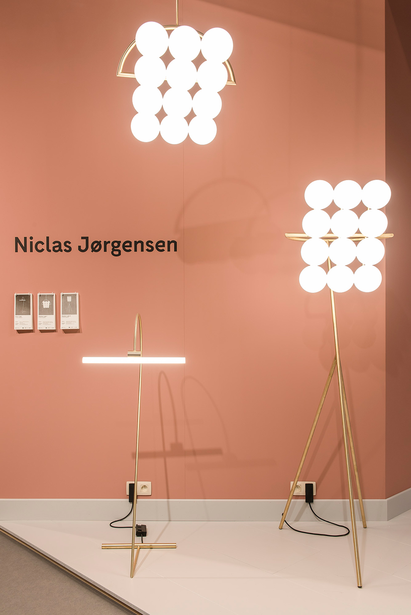niclas jørgensen stadium lights biennale interieur kortrijk designboom