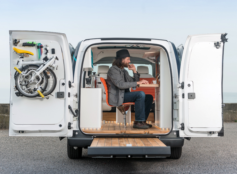 Nissan Env200 Workspace World S First Electric Mobile Office