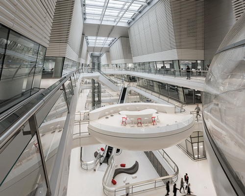 hankook technodome by foster + partners opens in korea