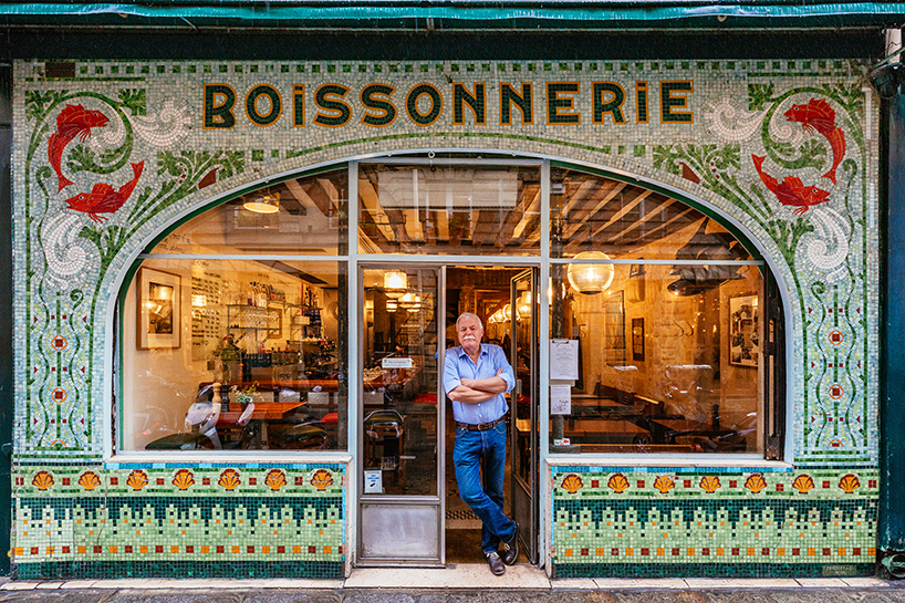 vibrant façades + eclectic ornamentation tell the story of paris through its storefronts