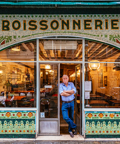 vibrant façades + eclectic ornamentation tell the story of paris through its storefronts