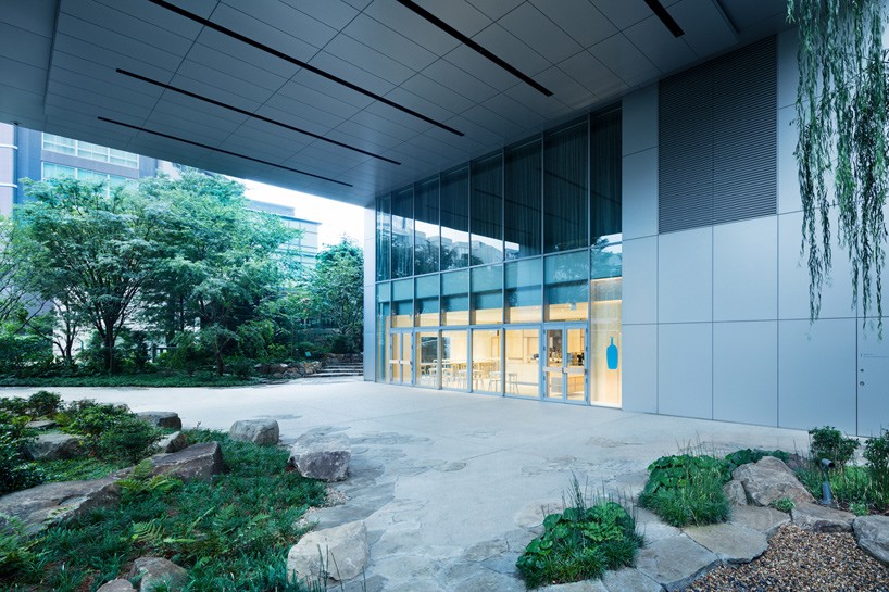 schemata architects opens fourth blue bottle café in tokyo