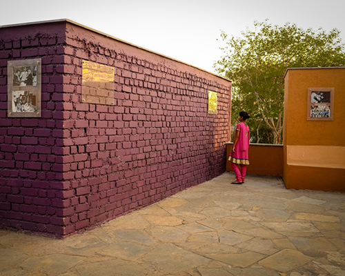 studio advaita completes its colorful expansion to the snehalay foundation, india