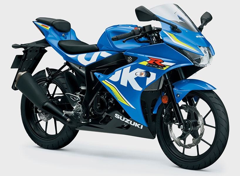 suzuki GSX-R125 designboom