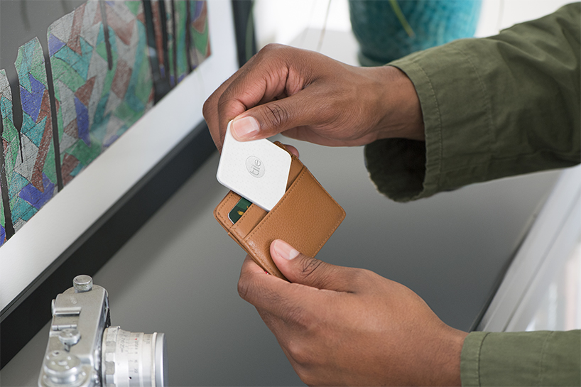 yves béhar's discrete design of 'tile', the minimalist bluetooth tracker