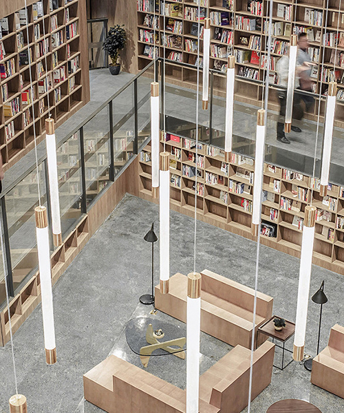 van wang architects converts an obsolete sales pavilion in china into a community library
