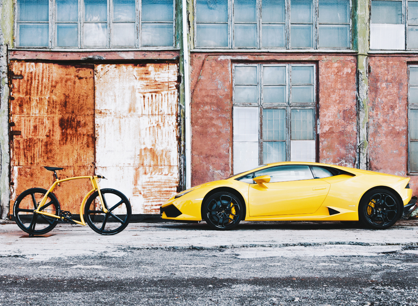 viks gt lamborghini bike designboom