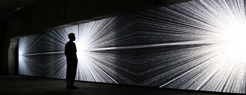 yuxi cao macrocosm screening installation berlin designboom 