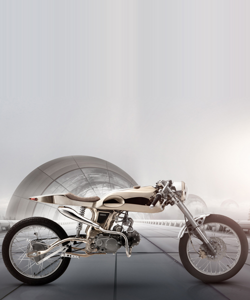bandit9 EDEN motorcycle is a sci-fi influenced steel masterpiece