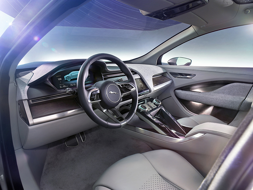 jaguar I-PACE electric concept vehicle designboom