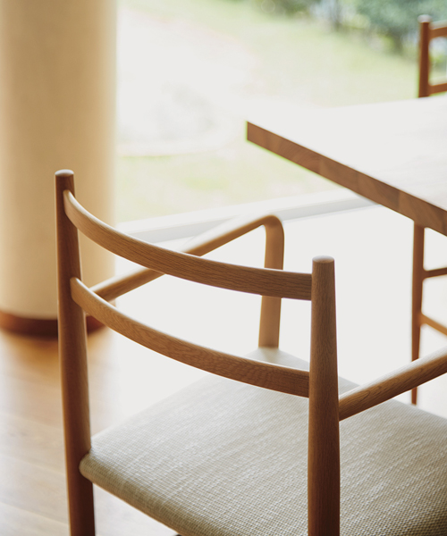 jin kuramoto's root chair for arflex japan references shaker culture