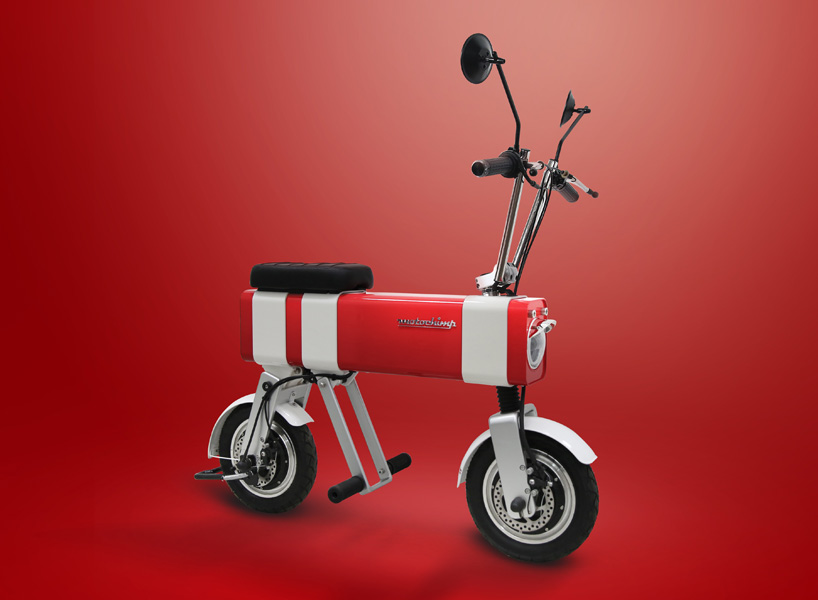 motochimp electric motorcycle designboom